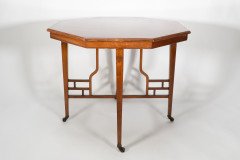 Lambs of Manchester. An Anglo-Japanese Mahogany Octagonal Centre Table In the style of E. W. Godwin - Thumbnail 5