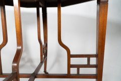 Lambs of Manchester. An Anglo-Japanese Mahogany Octagonal Centre Table In the style of E. W. Godwin - Thumbnail 14