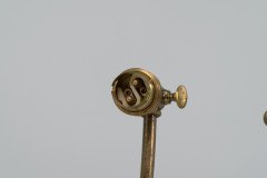 W. A. S. Benson. A Pair of Arts & Crafts Brass Adjustable Mistletoe Table Lamps - Thumbnail 10