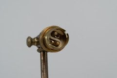 W. A. S. Benson. A Pair of Arts & Crafts Brass Adjustable Mistletoe Table Lamps - Thumbnail 11