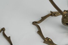 W. A. S. Benson. A Pair of Arts & Crafts Brass Adjustable Mistletoe Table Lamps - Thumbnail 16