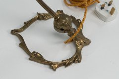 W. A. S. Benson. A Pair of Arts & Crafts Brass Adjustable Mistletoe Table Lamps - Thumbnail 17