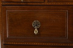 Ernest Gimson Attributed, an Arts & Crafts Cotswold School Walnut Bureau Inlaid with Holly Chequered String Inlay - Thumbnail 6