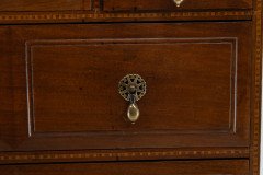 Ernest Gimson Attributed, an Arts & Crafts Cotswold School Walnut Bureau Inlaid with Holly Chequered String Inlay - Thumbnail 11
