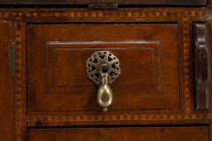 Ernest Gimson Attributed, Arts & Crafts Cotswold School Walnut Bureau Inlaid with Holly Chequered String Inlay - Thumbnail 13