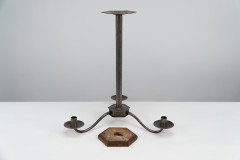 Alfred Bucknell. An Arts & Crafts Ceiling Candelabra From Painswick House Sapperton - Thumbnail 3