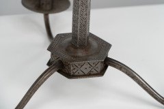 Alfred Bucknell. An Arts & Crafts Ceiling Candelabra From Painswick House Sapperton - Thumbnail 5