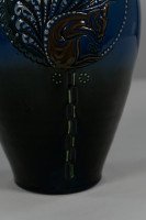 Brannam of Barnstaple. A Rare Blue Vase Decorated with a Squirrel - Thumbnail 7