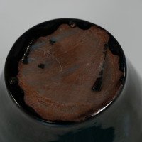 Brannam of Barnstaple. A Rare Blue Vase Decorated with a Squirrel - Thumbnail 9