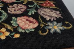Edward Barnsley, Cotswold School Walnut Stool with Original Tapestry Seat - Thumbnail 11