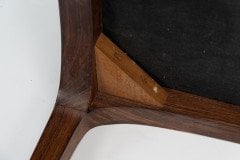 Edward Barnsley. A Cotswold School Arts & Crafts Handmade Walnut Stool Retaining the Original Tapestry Seat - Thumbnail 19