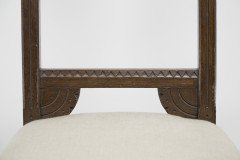 R. Boyd, Dr. C Dresser Style. Pair of Aesthetic Movement Oak Side Chairs - Thumbnail 7