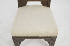 R Boyd. In the Style of Dr. C Dresser. A Pair of Aesthetic Movement Oak Side Chairs - Thumbnail 9