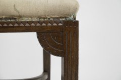 R. Boyd, Dr. C Dresser Style. Pair of Aesthetic Movement Oak Side Chairs - Thumbnail 10