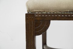 R. Boyd, Dr. C Dresser Style. Pair of Aesthetic Movement Oak Side Chairs - Thumbnail 11