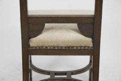 R. Boyd, Dr. C Dresser Style. Pair of Aesthetic Movement Oak Side Chairs - Thumbnail 20