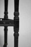 Aesthetic Movement Ebonised Walnut Two-Tier Side Table c.1880 - Thumbnail 10