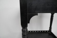 Aesthetic Movement Ebonised Walnut Two-Tier Side Table c.1880 - Thumbnail 7