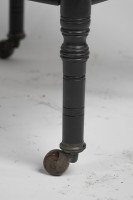 Aesthetic Movement Ebonised Walnut Two-Tier Side Table c.1880 - Thumbnail 15