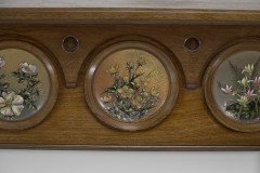 Dr. C. Dresser for Barnard, bishop & Barnard. An Aesthetic Movement Fireplace with Linthorpe Pottery Circular Plaques - Thumbnail 6