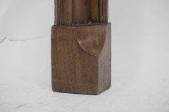 Dr. C. Dresser for Barnard, bishop & Barnard. An Aesthetic Movement Fireplace with Linthorpe Pottery Circular Plaques - Thumbnail 13