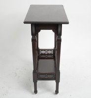 Collinson & Lock Attributed, Small Aesthetic Movement Mahogany Side Table - Thumbnail 3