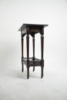 Collinson & Lock Attributed, Small Aesthetic Movement Mahogany Side Table - Thumbnail 5