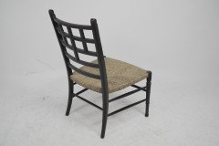 Anglo-Japanese c.1875 Ebonised Side Chair In the style of E. W. Godwin - Thumbnail 19