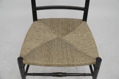 Anglo-Japanese c.1875 Ebonised Side Chair In the style of E. W. Godwin - Thumbnail 11