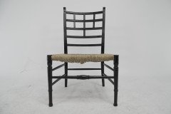 Anglo-Japanese c.1875 Ebonised Side Chair In the style of E. W. Godwin - Thumbnail 6
