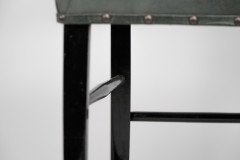 E. W. Godwin, Style Of, anglo-Japanese Ebonised Side Chair with Leather Seat - Thumbnail 12