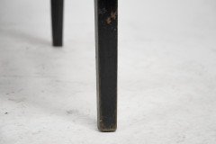 E. W. Godwin, Style Of, anglo-Japanese Ebonised Side Chair with Leather Seat - Thumbnail 16