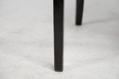 E. W. Godwin, Style Of, anglo-Japanese Ebonised Side Chair with Leather Seat - Thumbnail 17