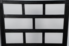 E. W. Godwin Style Anglo-Japanese Rush Seat Ebonised Side Chair - Thumbnail 6
