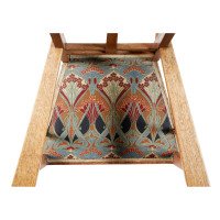 G. M. Ellwood for J. S. Henry. Rare Set of Eight Arts & Crafts Oak Dining Chairs - Thumbnail 9