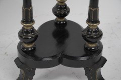 Gillows of Lancaster Attributed, Aesthetic Movement Ebonised Circular Side Table - Thumbnail 12