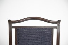 Thomas Edward Collcutt for Collinson & Lock. A Fine Quality Rosewood High Back Chair - Thumbnail 4