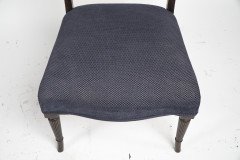 Thomas Edward Collcutt for Collinson & Lock. A Fine Quality Rosewood High Back Chair - Thumbnail 10