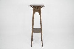 Liberty & Co. Attributed, Arts & Crafts Walnut Plant Stand - Thumbnail 2