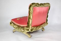 Le Bon Marché. A Unique Boudoir Chair with the Original Upholstery Restored by the Royal School of Needlework - Thumbnail 18