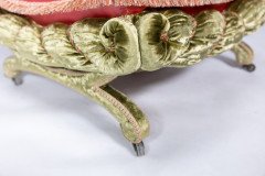 Le Bon Marché. A Unique Boudoir Chair with the Original Upholstery Restored by the Royal School of Needlework - Thumbnail 16