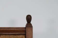 George Edmund Street. A Gothic Revival Oak Armchair Designed for the Judges for the Royal Courts of Justice to Reupholster - Thumbnail 7