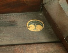 George Faulkner Armitage. An Aesthetic Movement Octagonal Mahogany Center Table - Thumbnail 12