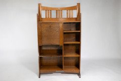 A Good Glasgow School Bureau Bookcase - Thumbnail 2
