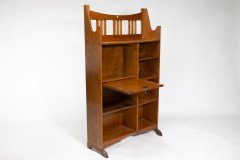 A Good Glasgow School Bureau Bookcase - Thumbnail 3