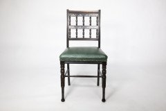 Bruce Talbert Probably for Gillows. An Aesthetic Movement Walnut Side Chair - Thumbnail 2