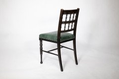 Bruce Talbert Probably for Gillows. An Aesthetic Movement Walnut Side Chair - Thumbnail 5