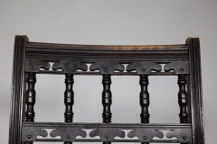 Bruce Talbert Probably for Gillows. An Aesthetic Movement Walnut Side Chair - Thumbnail 9