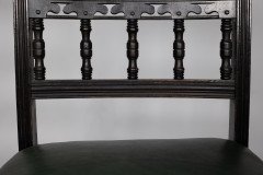 Bruce Talbert Probably for Gillows. An Aesthetic Movement Walnut Side Chair - Thumbnail 11
