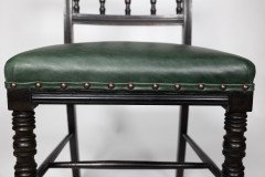 Bruce Talbert Probably for Gillows. An Aesthetic Movement Walnut Side Chair - Thumbnail 12